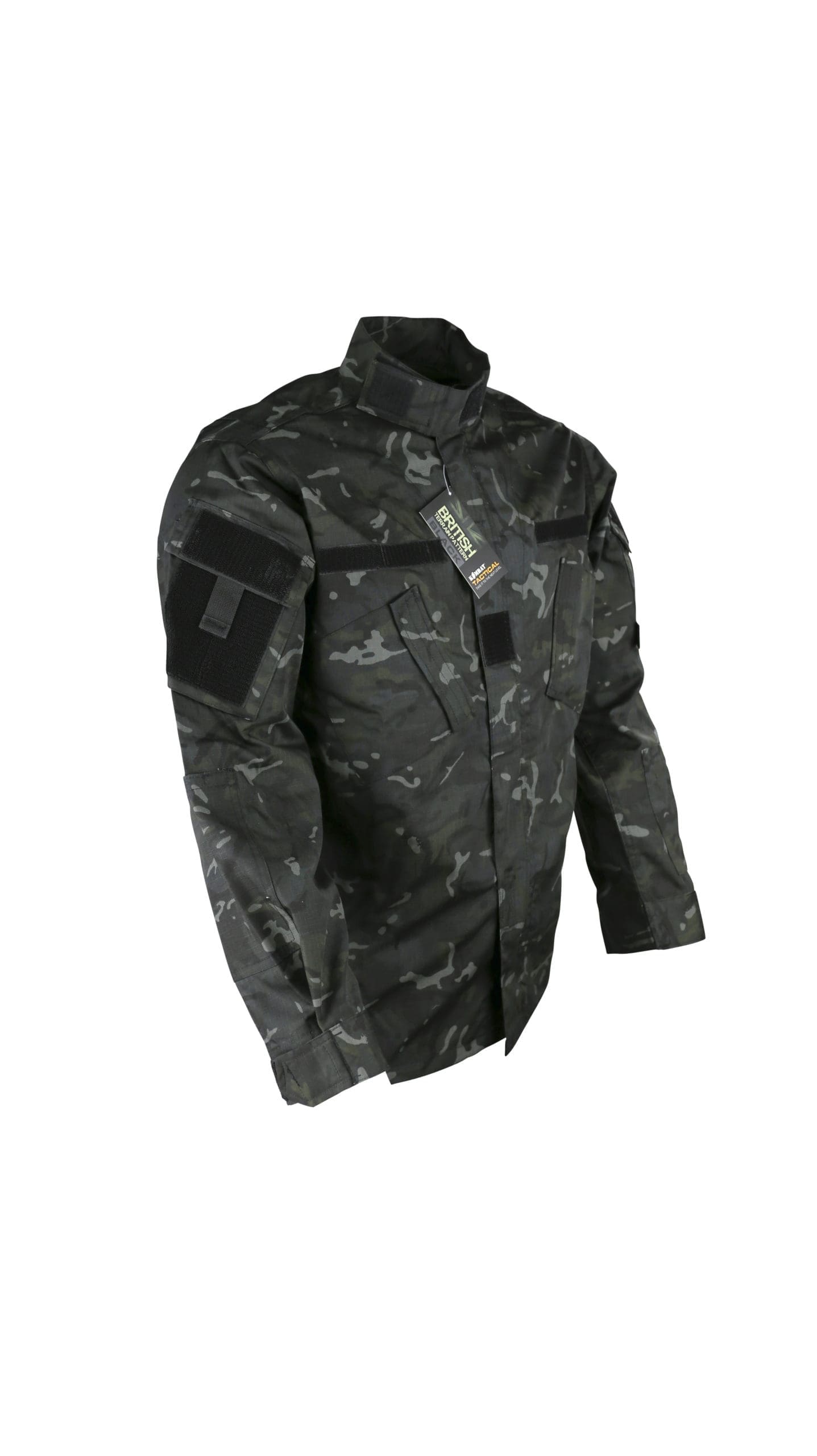Assault Shirt ACU Style BTP BLACK (1)