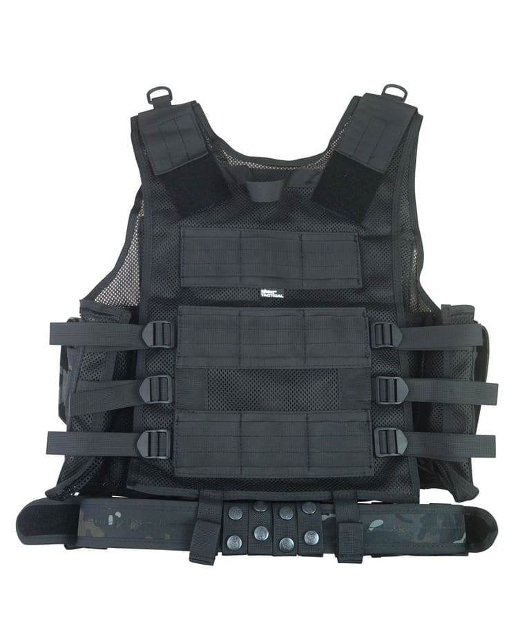 Cross Draw Tactical Vest - BTP Black-1