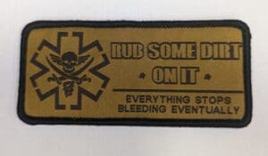 Rub some dirt on it patch