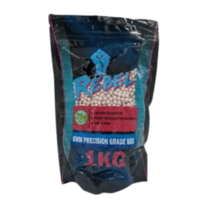 Rebel Precision BIO 6mm BBs 1kg Bag - 0.25g