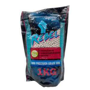 Rebel Precision 6mm BIO BBs 1kg Bag - 0.20g
