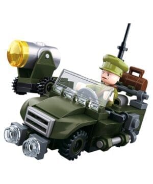 Sluban – B0678B (WWII Allied Jeep)