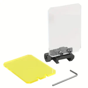 Rifle Sight Scope Protector Lens Guard SemiCircle/Rectangle - Rectangle