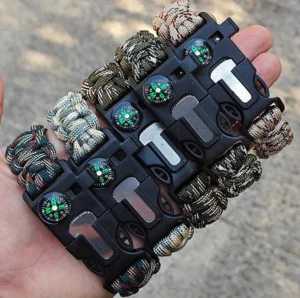 Survival Bracelet (Random Colour Supplied)