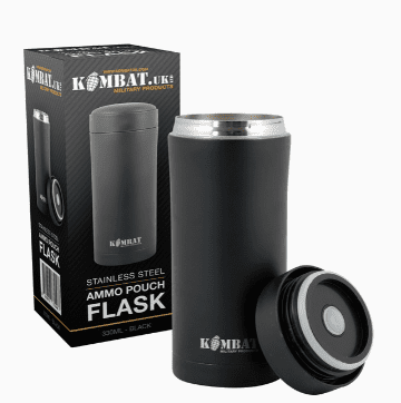 Ammo Pouch Flask Black
