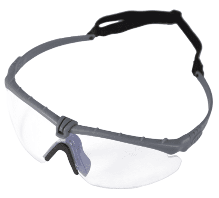 Battle Pro (Grey - Clear) Protective Eyewear