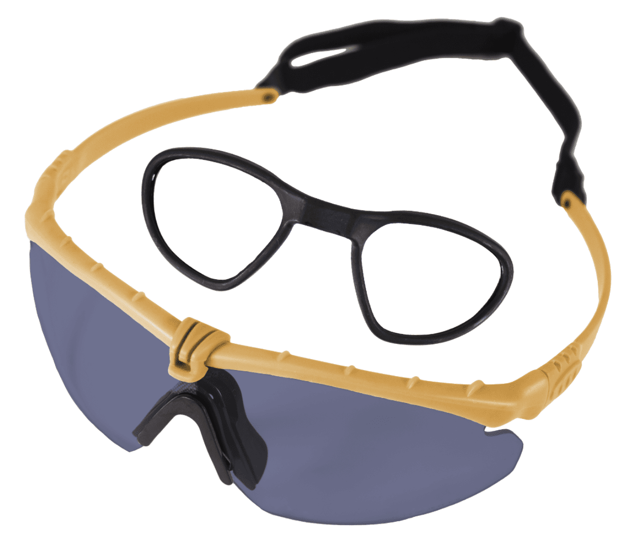 Battle Pro RX (Tan - Smoked) Protective Eyewear Battle Pro RX (Tan - Smoked) Protective Eyewear