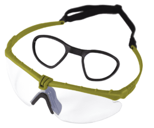 Battle Pro RX (Green - Clear) Protective Eyewear