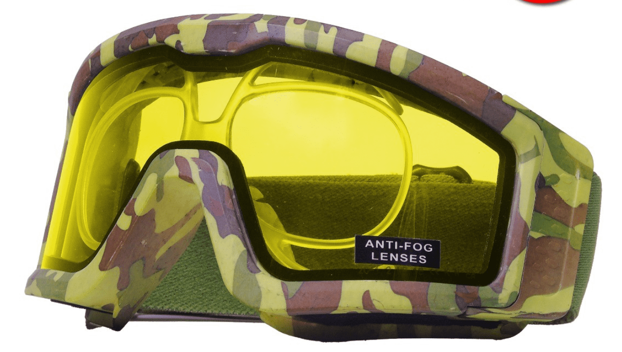 Battle Visor RX THERMAL (Camo - Yellow) Protective Eyewear