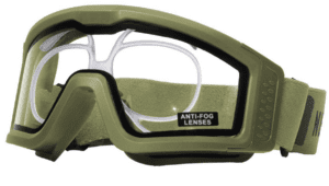 Battle Visor RX THERMAL (Green - Clear) Protective Eyewear