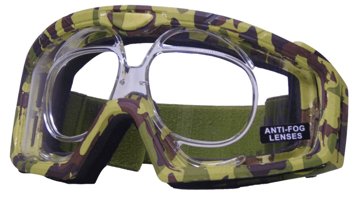 Battle Visor RX (Camo - Clear) Protective Eyewear