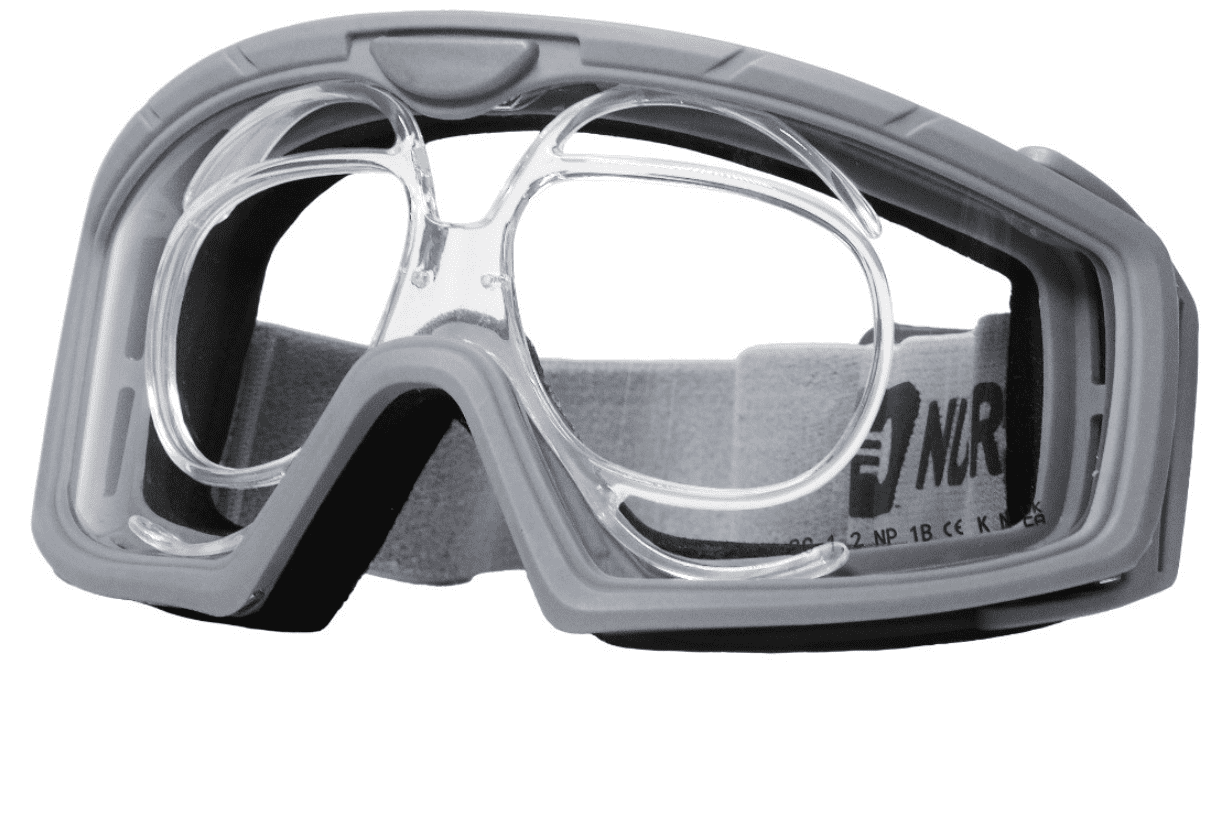 Battle Visor RX (Grey - Clear) Protective Eyewear