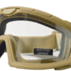 Battle Visor (Tan - Clear) Protective Eyewear