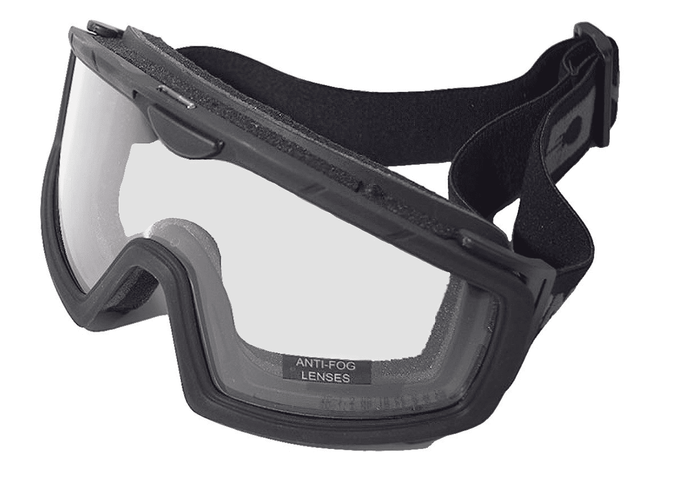 Battle Visor (Black - Clear) Protective Eyewear