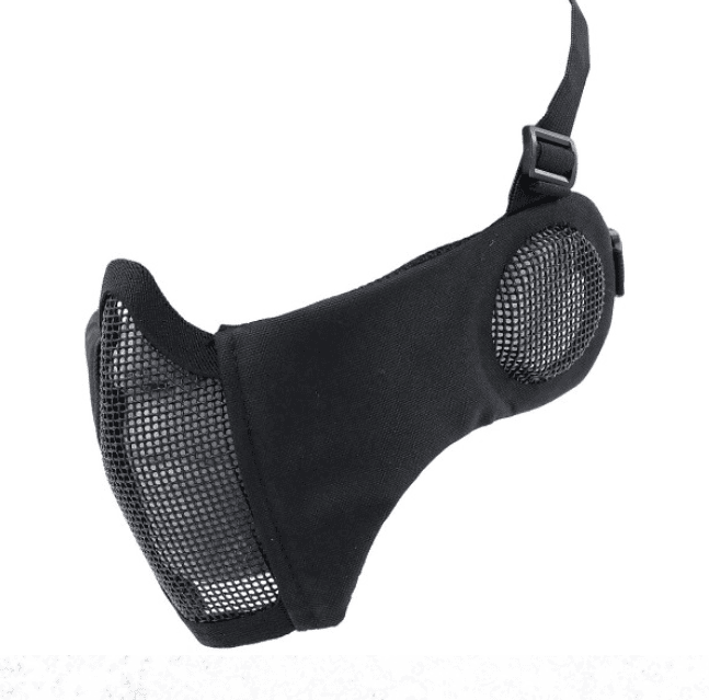 Mesh Lower Face Shield V3 (Black)