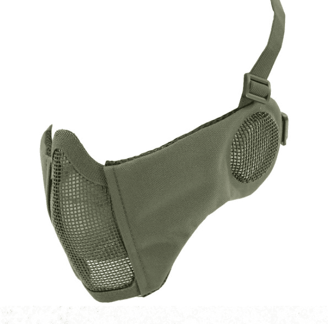 Mesh Lower Face Shield V3 (Green)