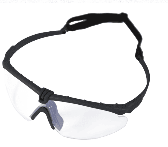 Battle Pro (Black - Clear) Protective Eyewear