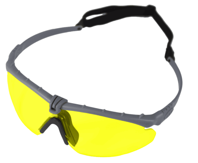 Battle Pro (Grey - Yellow) Protective Eyewear Battle Pro (Grey - Yellow) Protective Eyewear