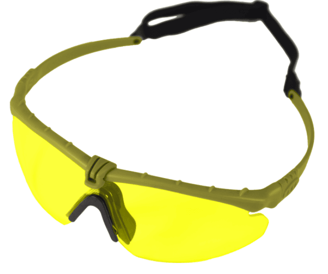 Battle Pro (Green - Yellow) Protective Eyewear Battle Pro (Green - Yellow) Protective Eyewear