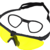 Battle Pro RX (Black-Yellow) EN166 Protective Eyewear