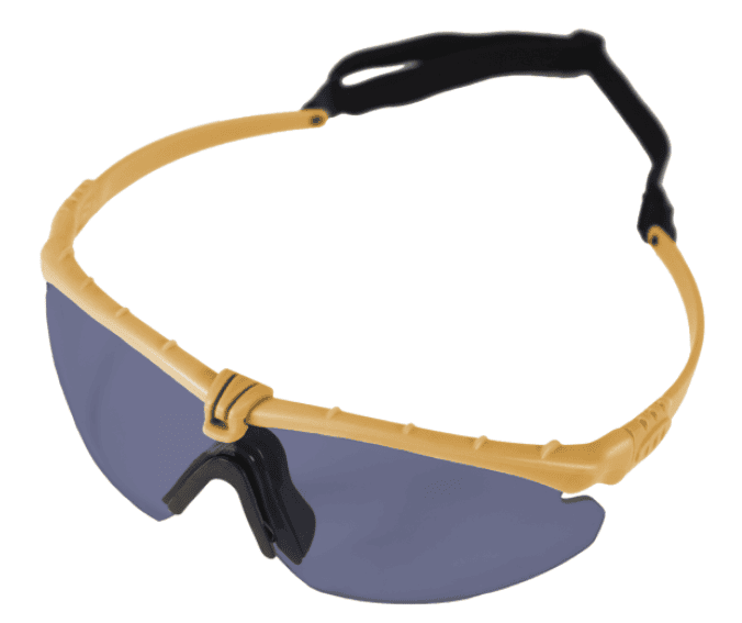 Battle Pro (Tan - Smoked) Protective Eyewear