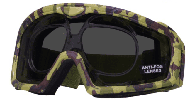 Battle Visor RX (Camo - Smoked) Protective Eyewear