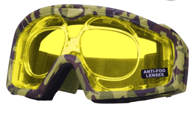 Battle Visor RX (Camo - Yellow) Protective Eyewear
