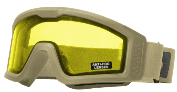 Battle Visor THERMAL (Tan - Yellow) Protective Eyewear
