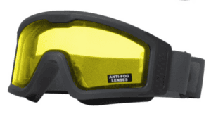 Battle Visor THERMAL (Black - Yellow) Protective Eyewear