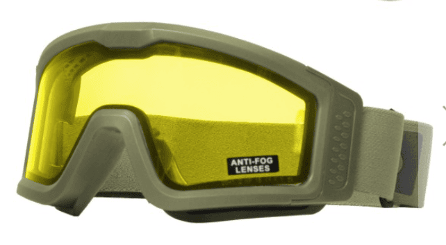 Battle Visor THERMAL (Green - Yellow) Protective Eyewear