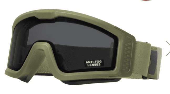 Battle Visor THERMAL (Green - Smoked) Protective Eyewear