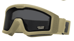 Battle Visor THERMAL (Tan - Smoked) Protective Eyewear