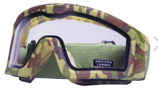 Battle Visor THERMAL (Camo - Clear) Protective Eyewear